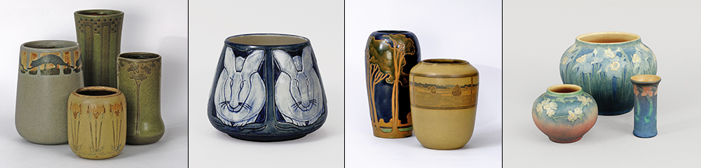 Some vases from the Two Red Roses Foundation