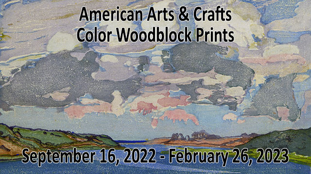 American Arts & Crafts Woodblocks