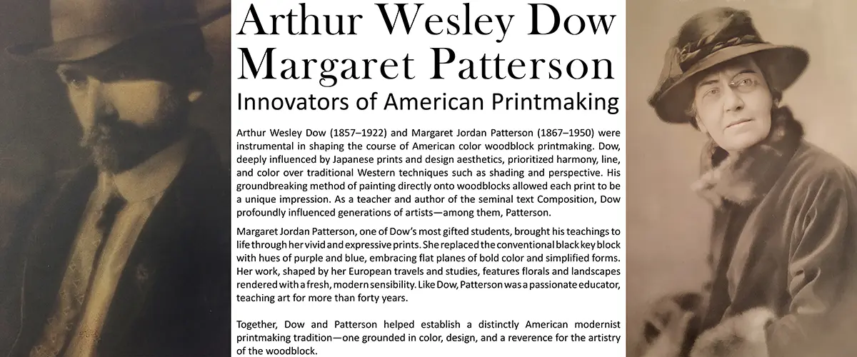 Arthur Wesley Dow & Margaret Patterson