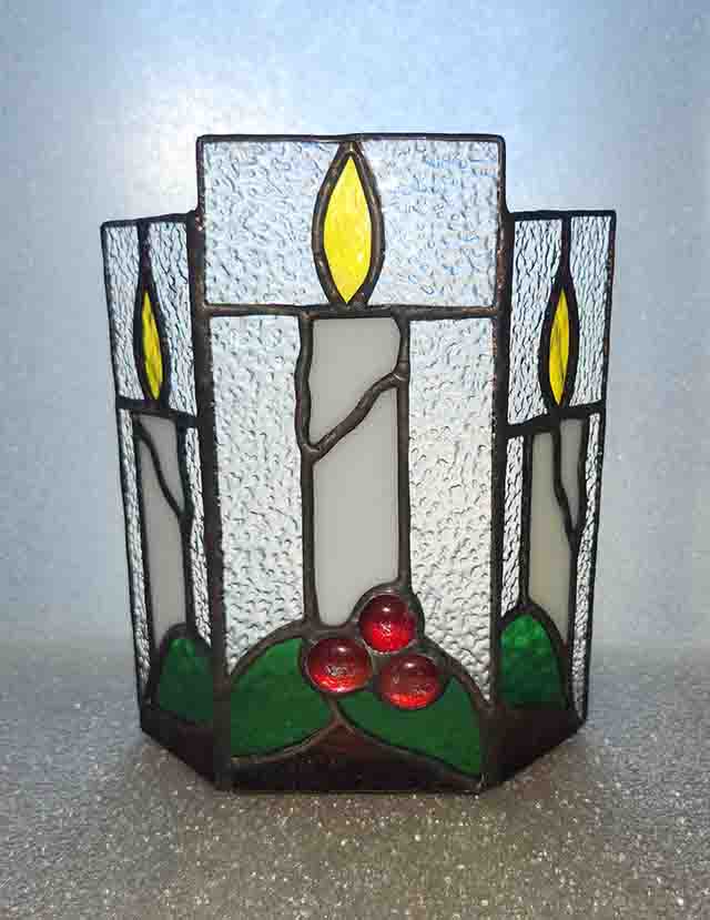 3D Three Candles