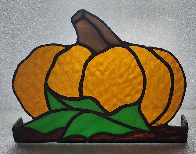 Pumpkin Candle Holder