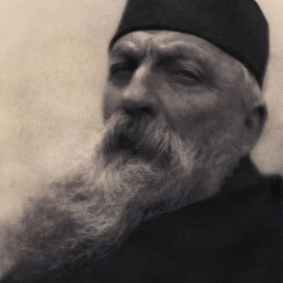Alvin Langdon Coburn - Auguste Rodin, Paris from Camera Work (January 1908), 1908