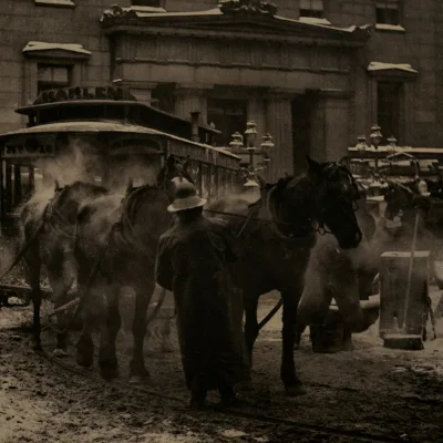 Alfred Stieglitz - The Terminal, c. 1892