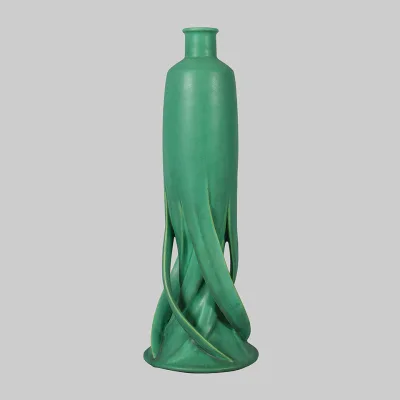 Gates Potteries (Teco Pottery) - Vase (Model No. 310) - Fritz Wilhelm Albert, American (born Alsace-Lorraine), 1865-1940, designer