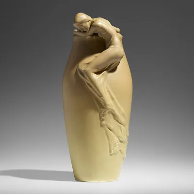 Rookwood Pottery - Figural Vase, 1901 - Anna Marie Valentien