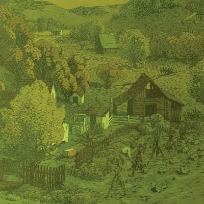 Gustave Baumann - Harden Hollow, 1912